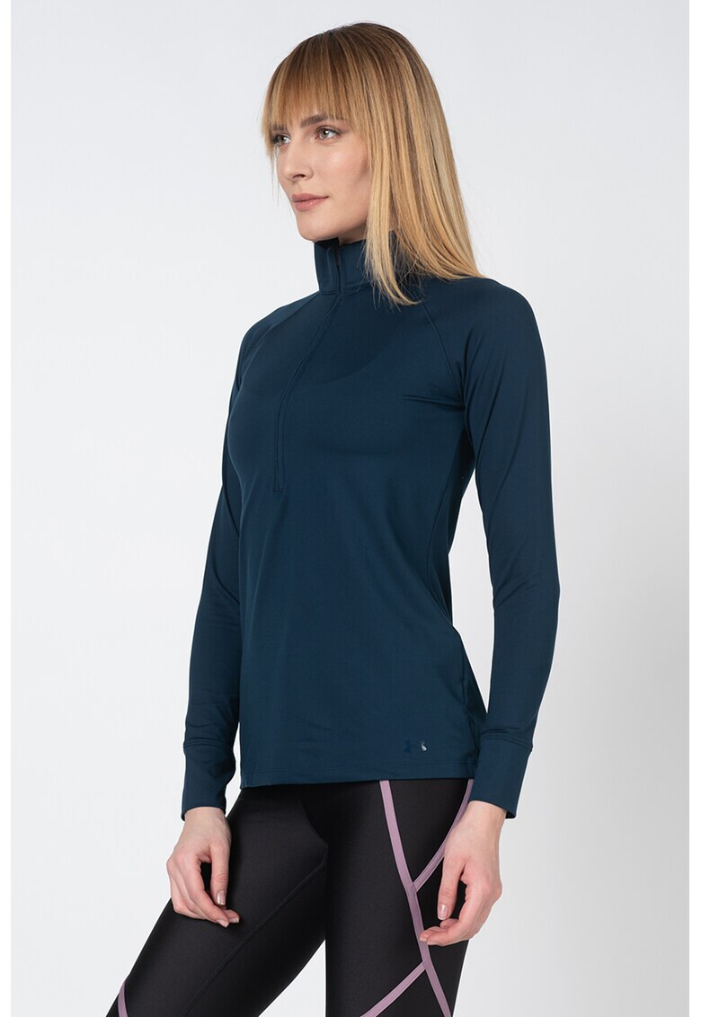 Under Armour Bluza lejera cu fenta cu fermoar pentru fitness Zinger - Pled.ro