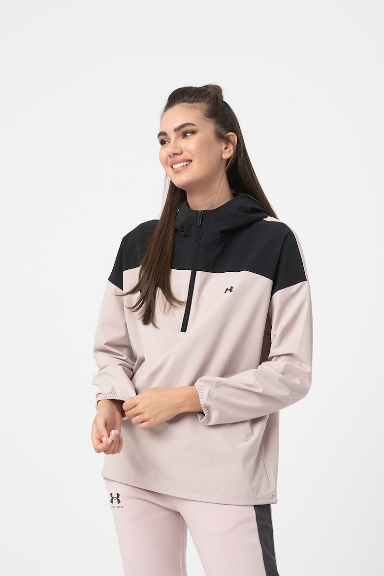 Under Armour Bluza sport cu fenta cu fermoar pentru fitness - Pled.ro