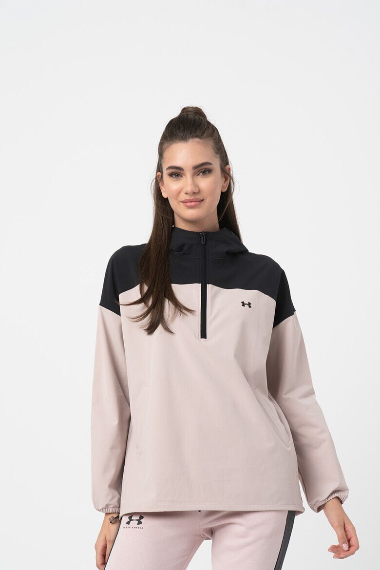 Under Armour Bluza sport cu fenta cu fermoar pentru fitness - Pled.ro