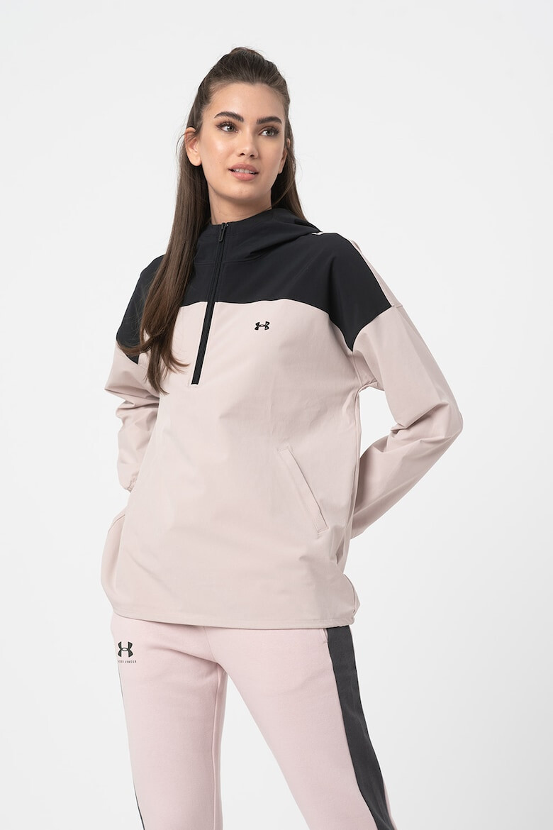 Under Armour Bluza sport cu fenta cu fermoar pentru fitness - Pled.ro