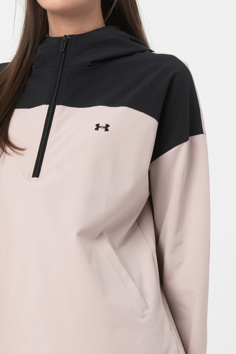 Under Armour Bluza sport cu fenta cu fermoar pentru fitness - Pled.ro