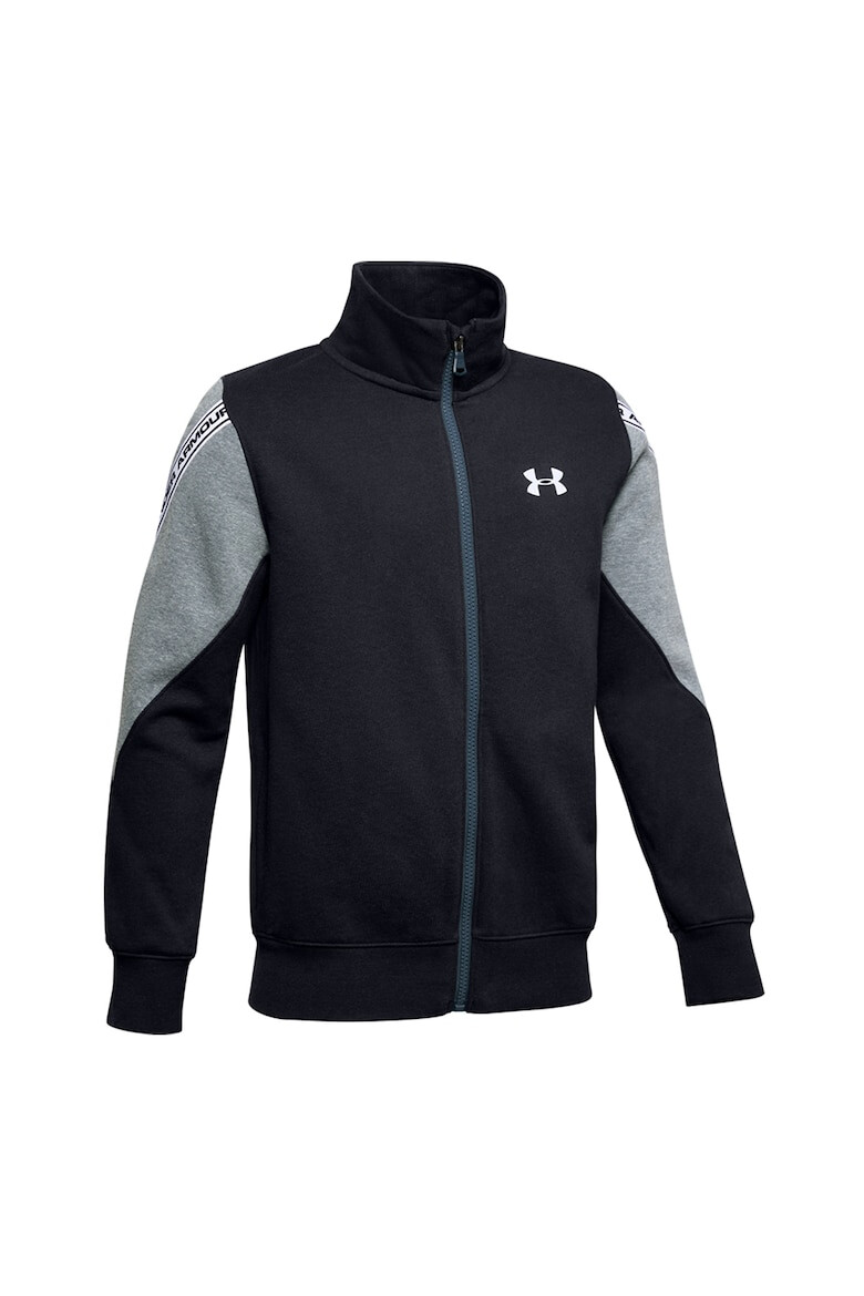 Under Armour Bluza sport cu fermoar pentru fitness Sportstyle Negru/Gri - Pled.ro