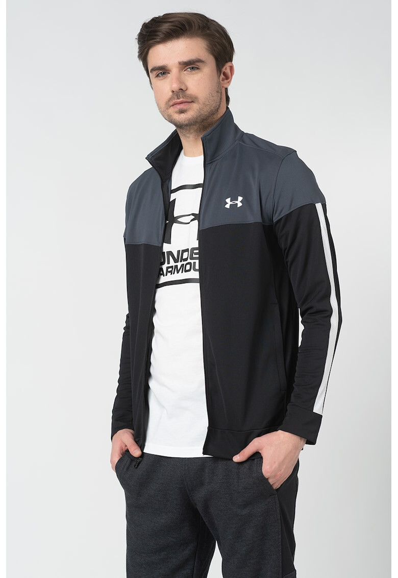 Under Armour Bluza sport cu fermoar pentru fitness - Pled.ro