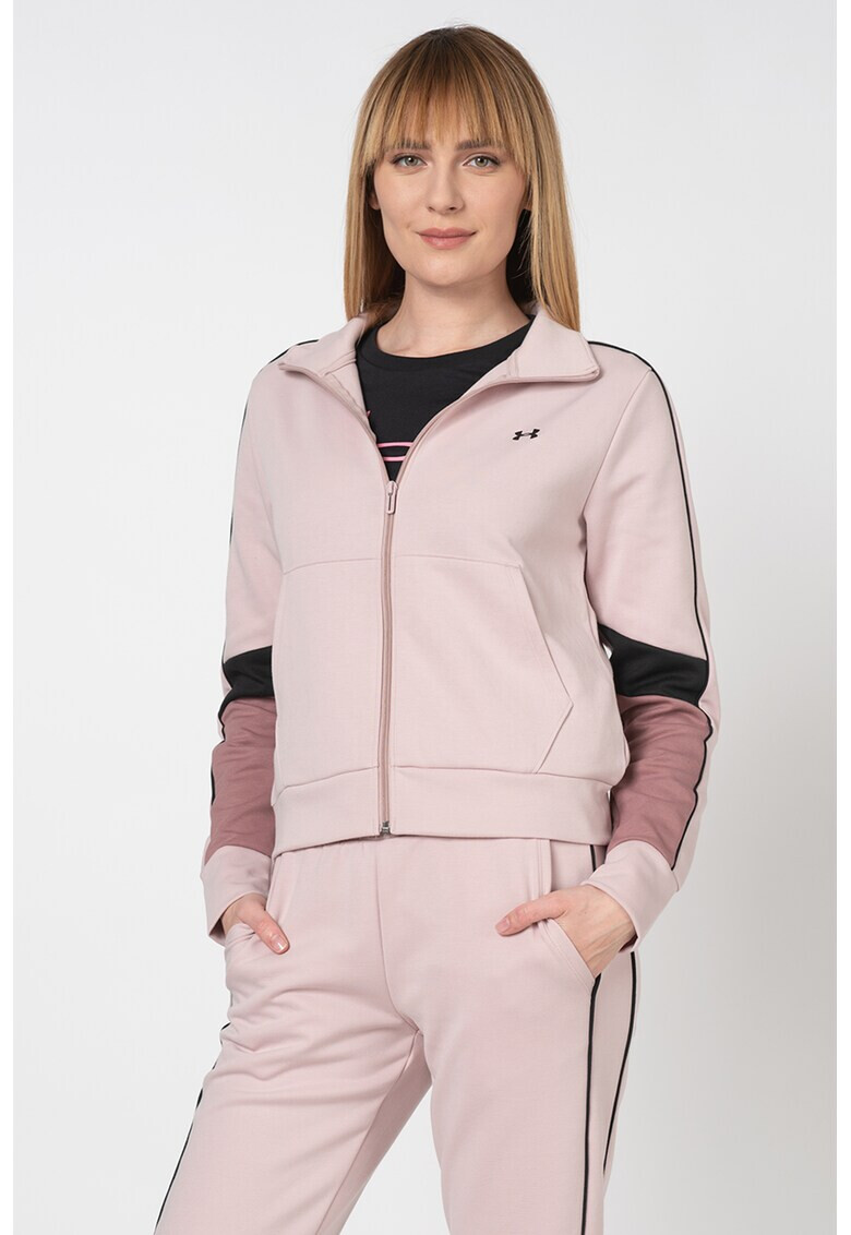 Under Armour Bluza sport lejera cu fermoar pentru antrenament - Pled.ro