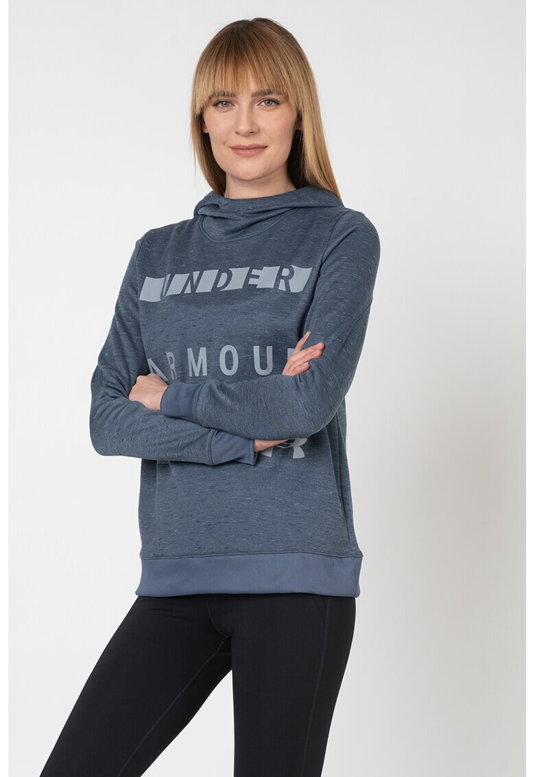 Under Armour Bluza sport lejera cu imprimeu logo - Pled.ro