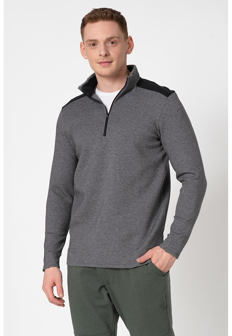 Under Armour Bluza sport lejera cu guler cu fermoar scurt pentru antrenament Golf - Pled.ro