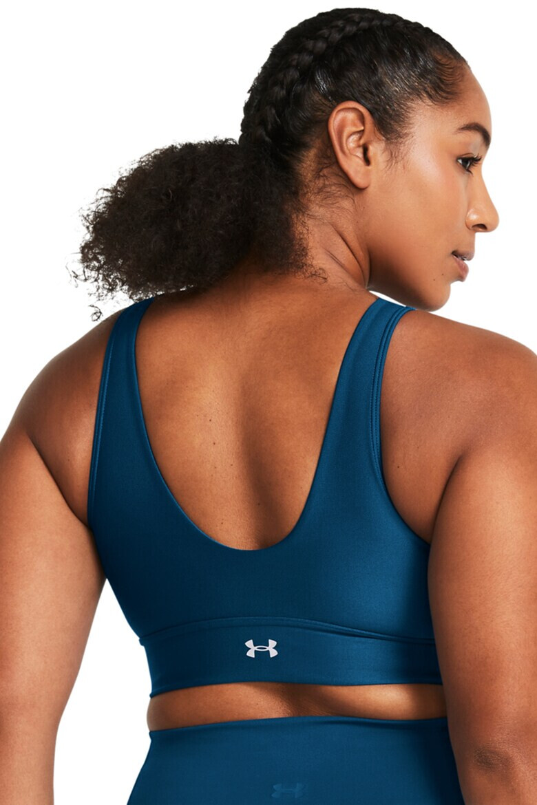 Under Armour Bustiera cu sustinere medie pentru fitness Infinity Pintuck - Pled.ro