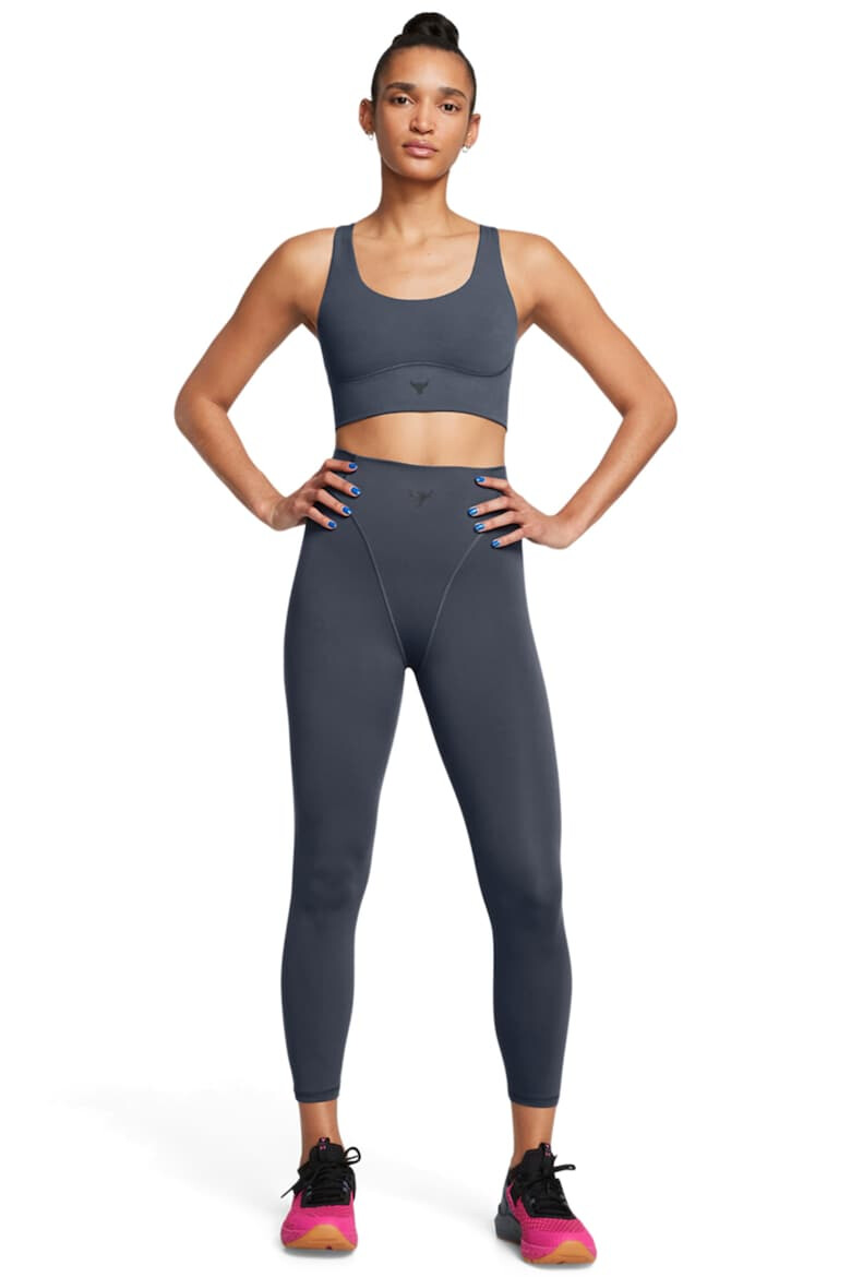 Under Armour Colanti crop cu talie inalta pentru fitness - Pled.ro