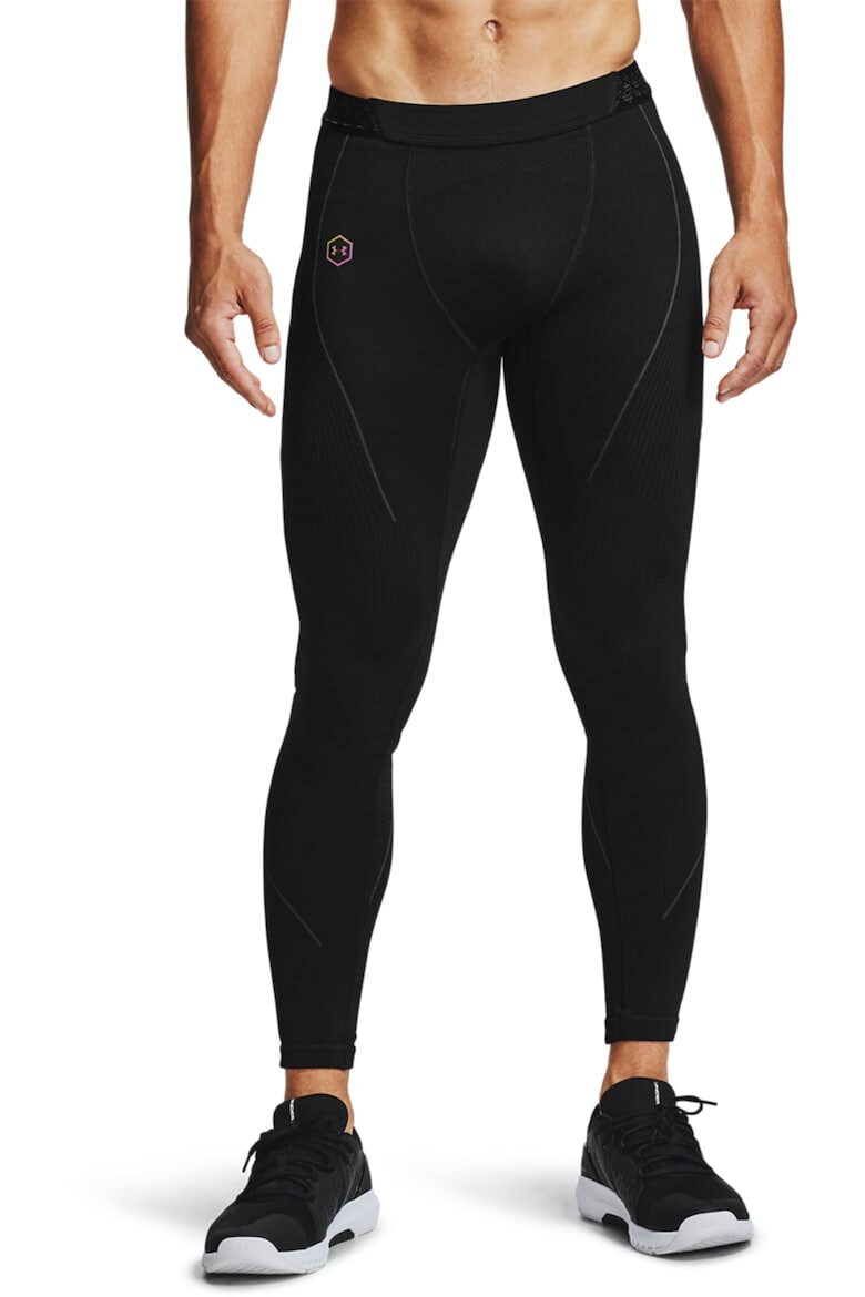 Under Armour Colanti crop fara cusaturi pentru fitness Rush - Pled.ro