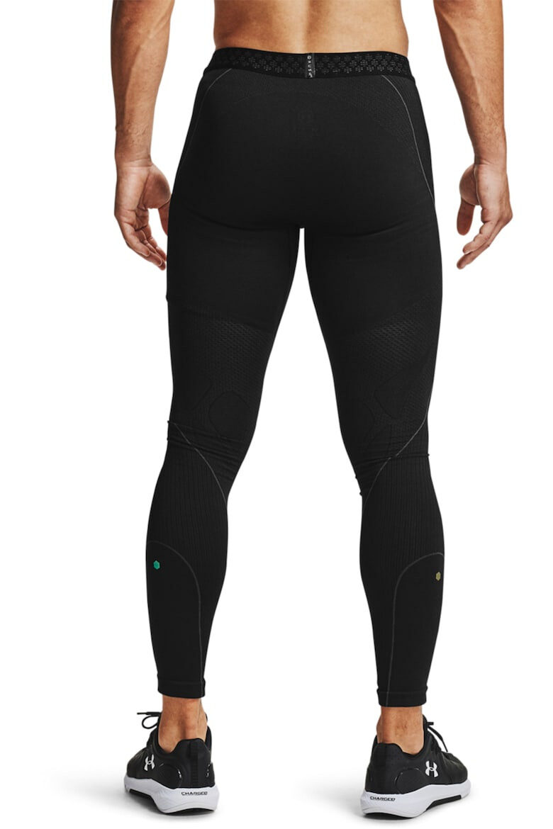 Under Armour Colanti crop fara cusaturi pentru fitness Rush - Pled.ro