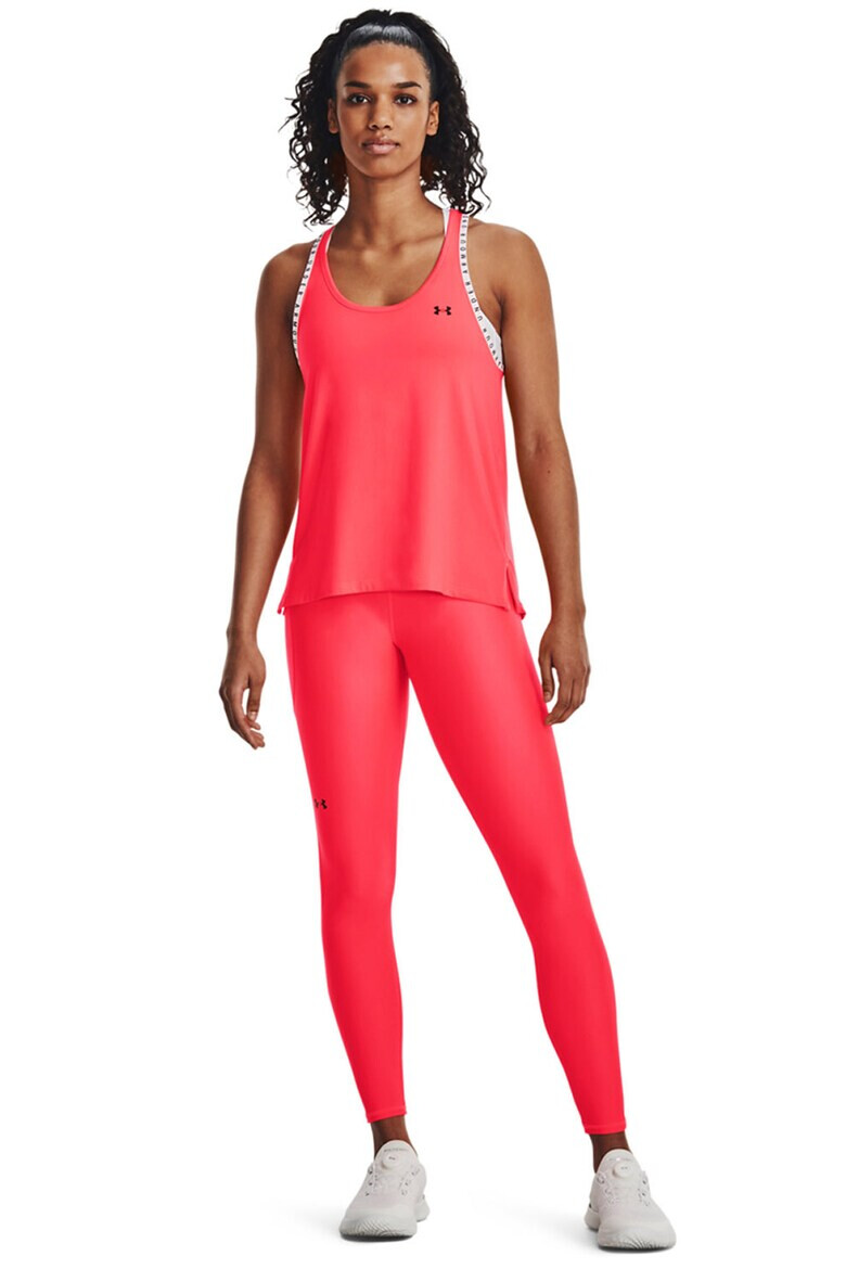 Under Armour Colanti cu buzunar lateral si talie inalta pentru fitness HeatGear® Armour - Pled.ro