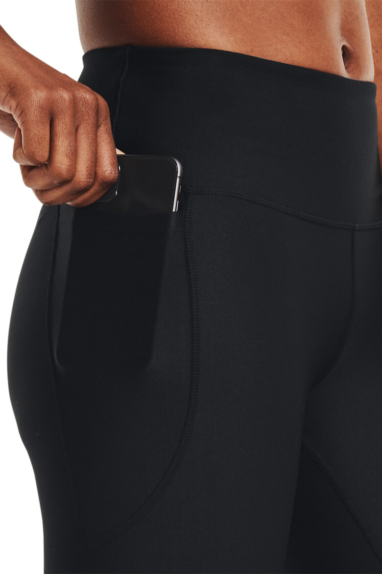 Under Armour Colanti cu buzunar lateral si talie inalta pentru fitness HeatGear® Armour - Pled.ro