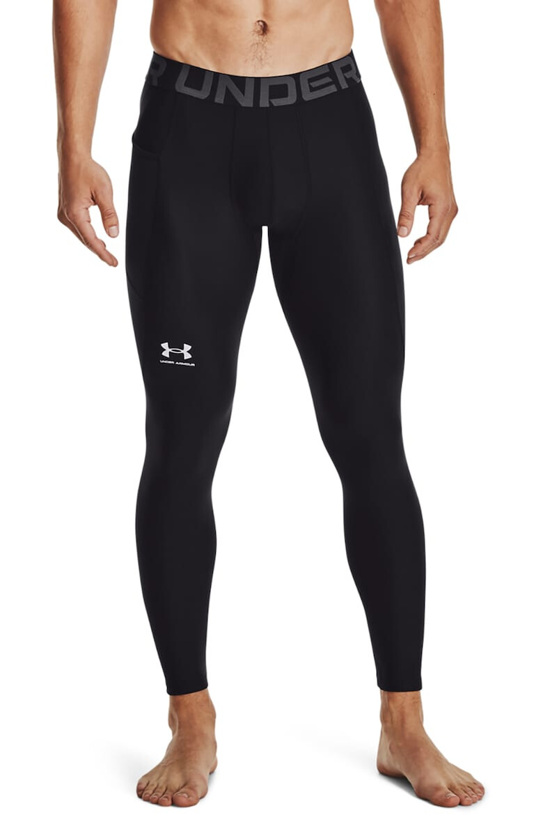 Under Armour Colanti de compresie cu banda logo in talie pentru antrenament HeatGear® - Pled.ro