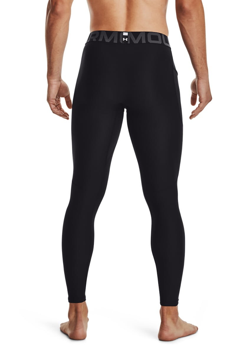 Under Armour Colanti de compresie cu banda logo in talie pentru antrenament HeatGear® - Pled.ro