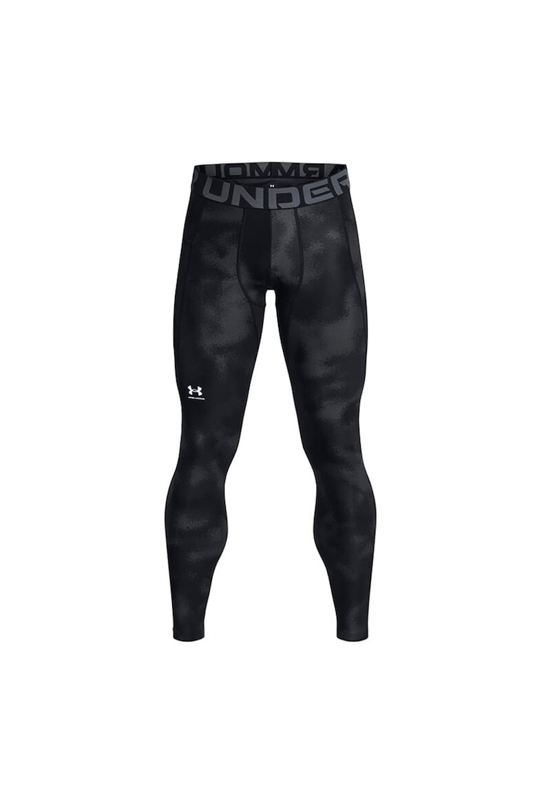 Under Armour Colanti HeatGear Printed 1383322-001 Barbati Negru - Pled.ro