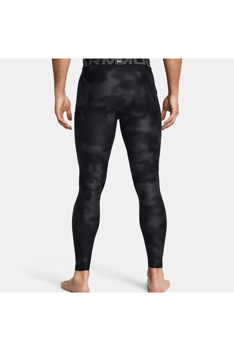 Under Armour Colanti HeatGear Printed 1383322-001 Barbati Negru - Pled.ro