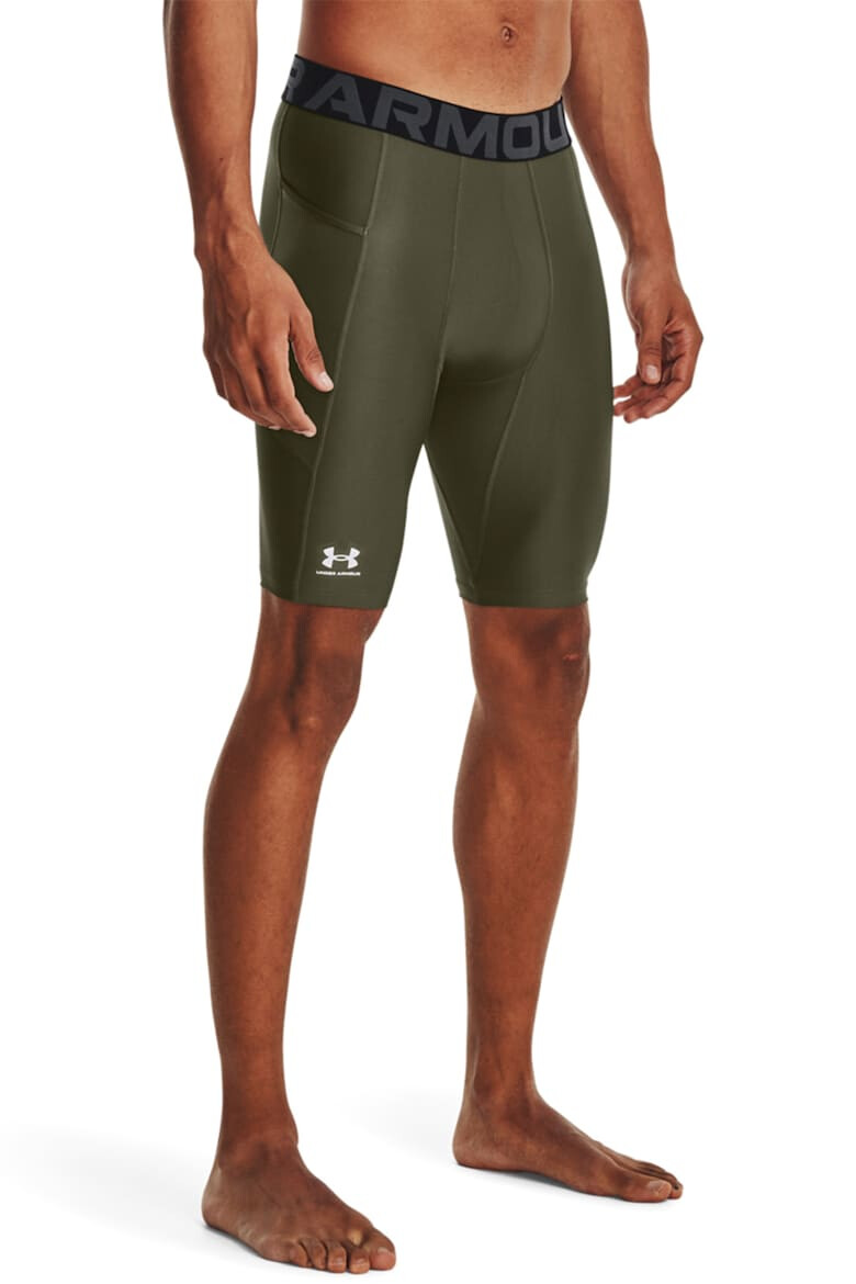 Under Armour Colanti scurti cu banda logo pentru fitness HeatGear® - Pled.ro