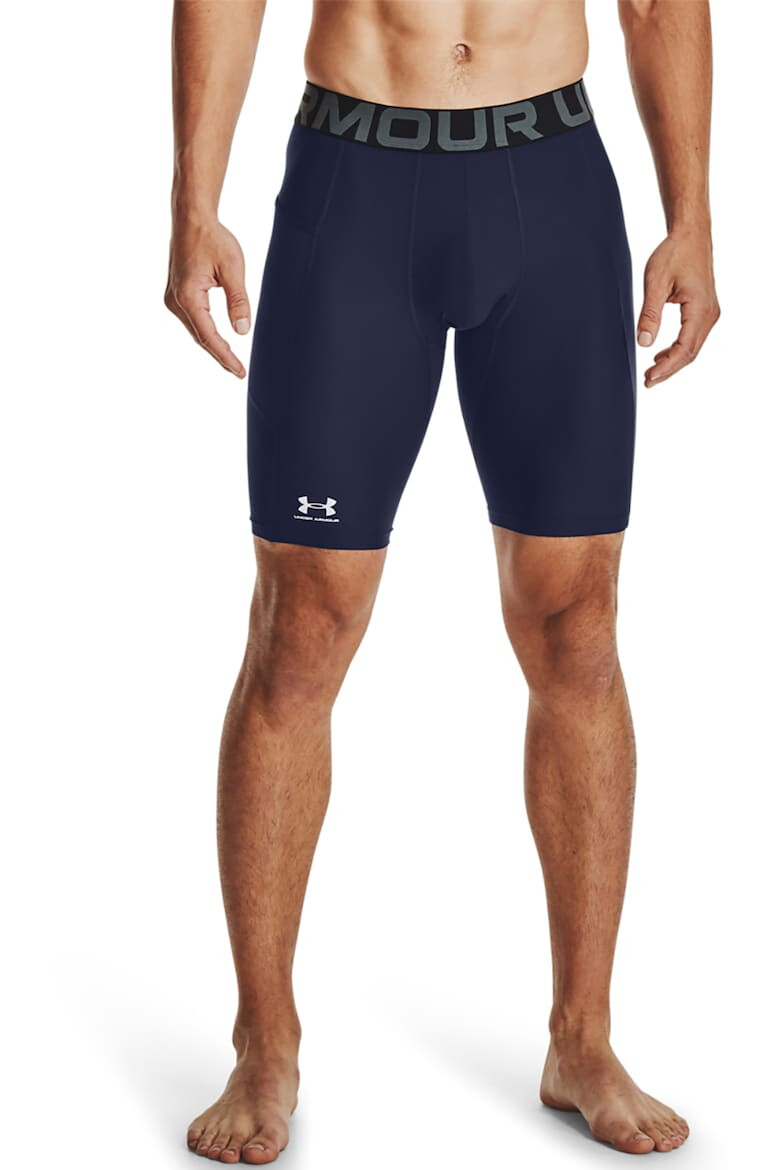 Under Armour Colanti scurti cu banda logo pentru fitness HeatGear® - Pled.ro