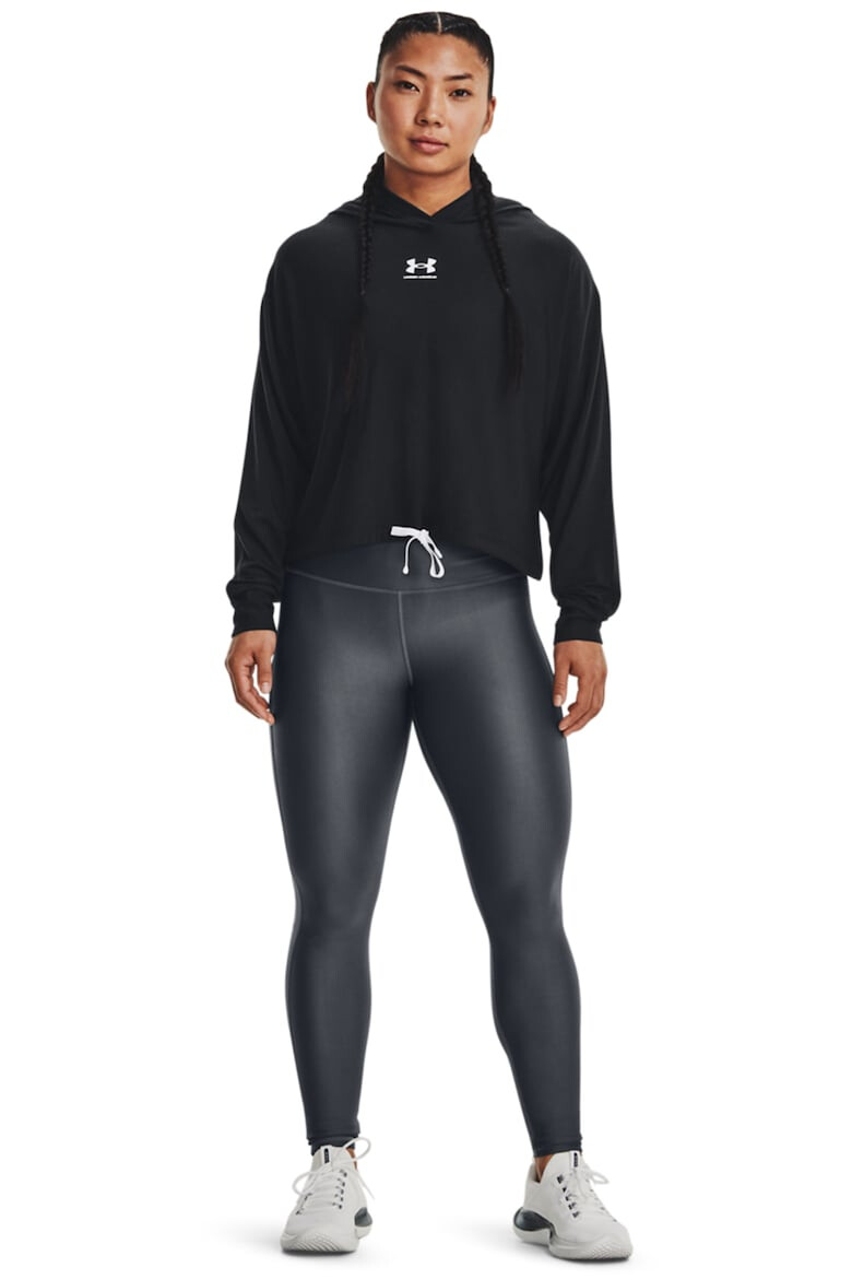 Under Armour Hanora supradimensionat din material terry pentru fitness Rival - Pled.ro