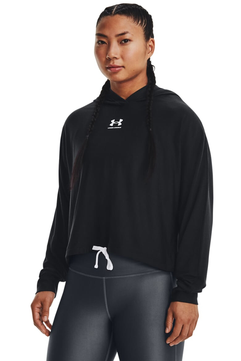 Under Armour Hanora supradimensionat din material terry pentru fitness Rival - Pled.ro