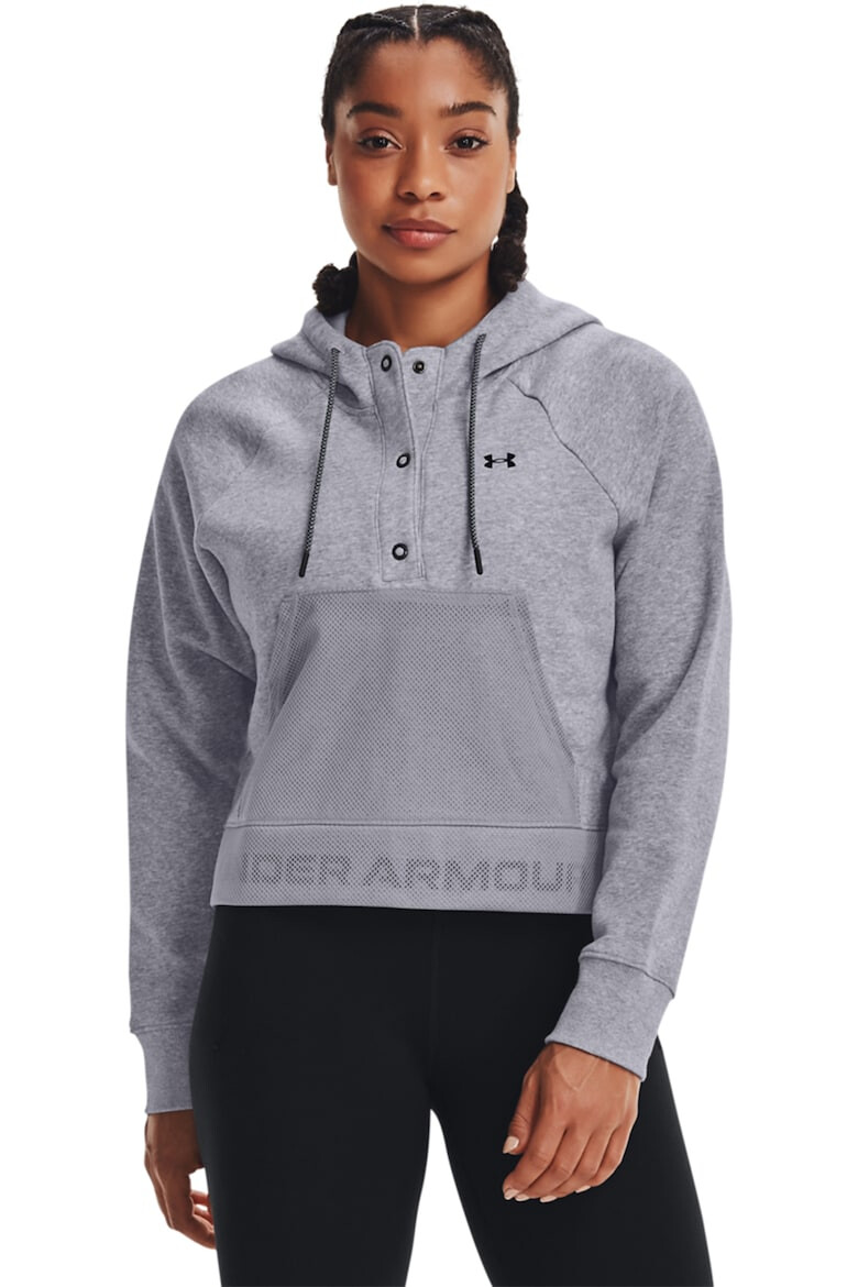 Under Armour Hanorac cu buzunar kangaroo pentru antrenament Rival - Pled.ro