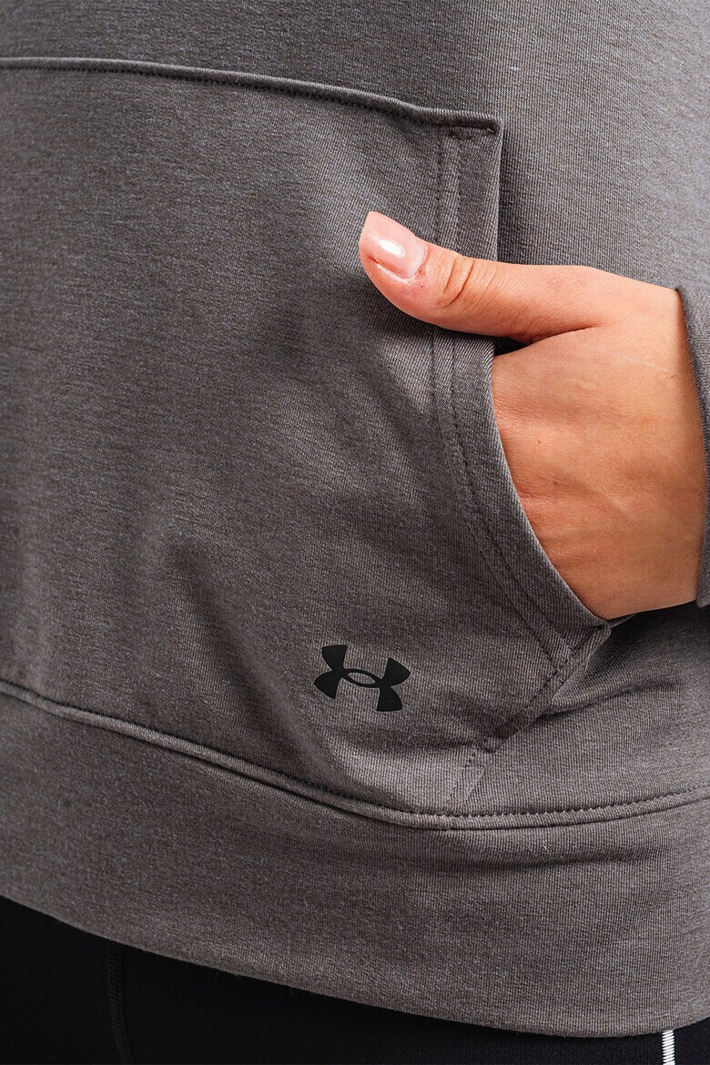 Under Armour Hanorac cu buzunar kangaroo pentru antrenament Rival Terry - Pled.ro