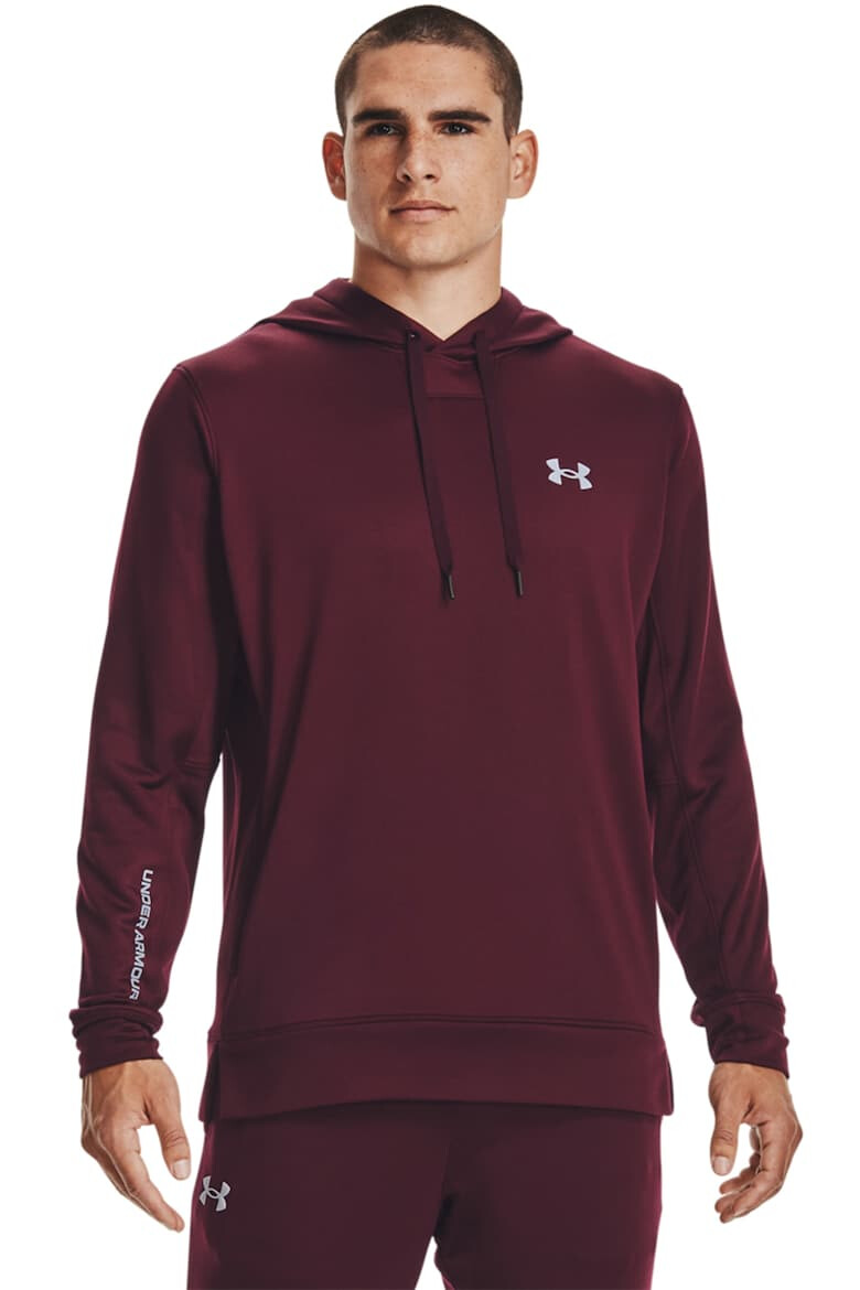 Under Armour Hanorac cu detaliu logo pe piept pentru fitness - Pled.ro