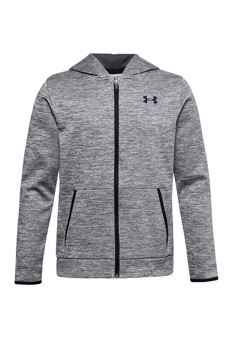 Under Armour Hanorac cu logo pentru antrenament Fleece® Zip - Pled.ro