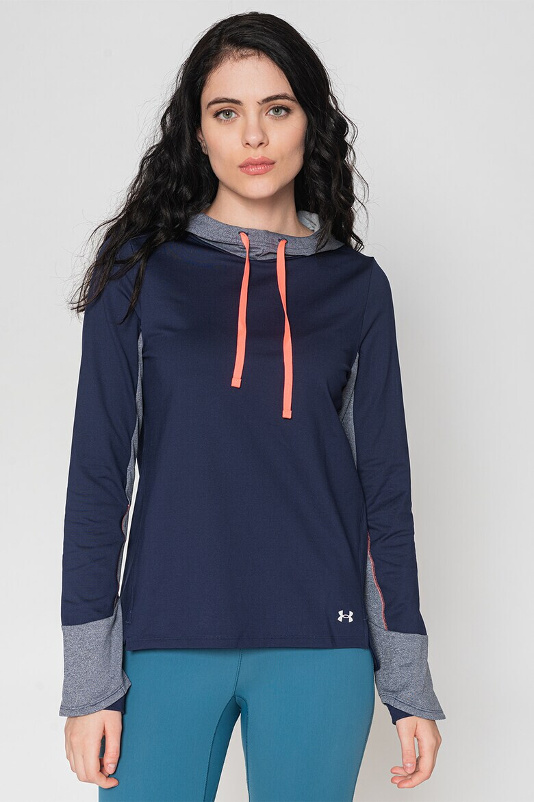 Under Armour Hanorac cu model colorblock pentru fitness ColdGear - Pled.ro