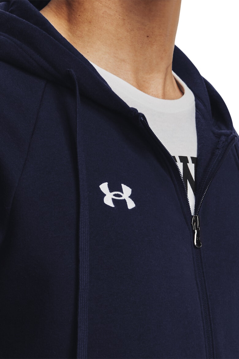 Under Armour Hanorac din amestec de bumbac pentru fitness Rival - Pled.ro