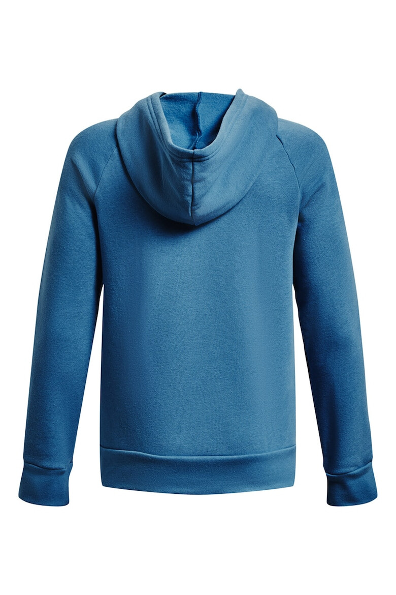 Under Armour Hanorac din fleece cu imprimeu logo contrastant Rival - Pled.ro