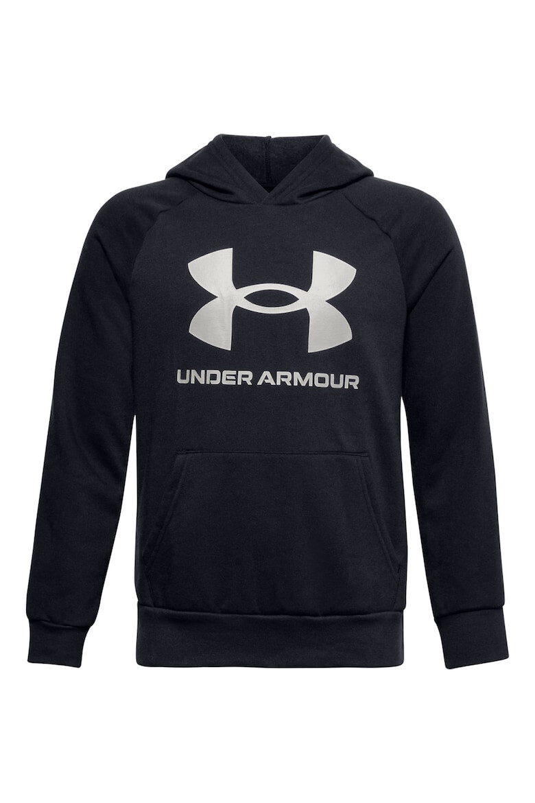 Under Armour Hanorac din fleece cu imprimeu logo contrastant Rival - Pled.ro