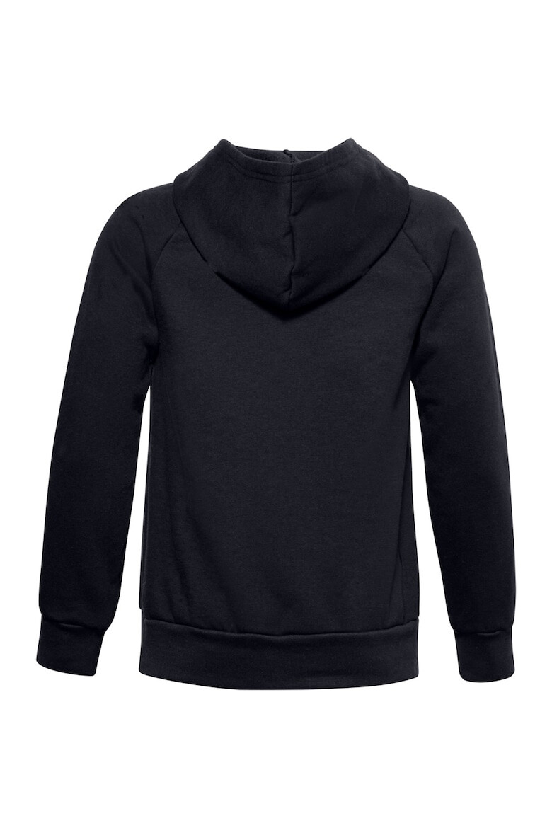 Under Armour Hanorac din fleece cu imprimeu logo contrastant Rival - Pled.ro