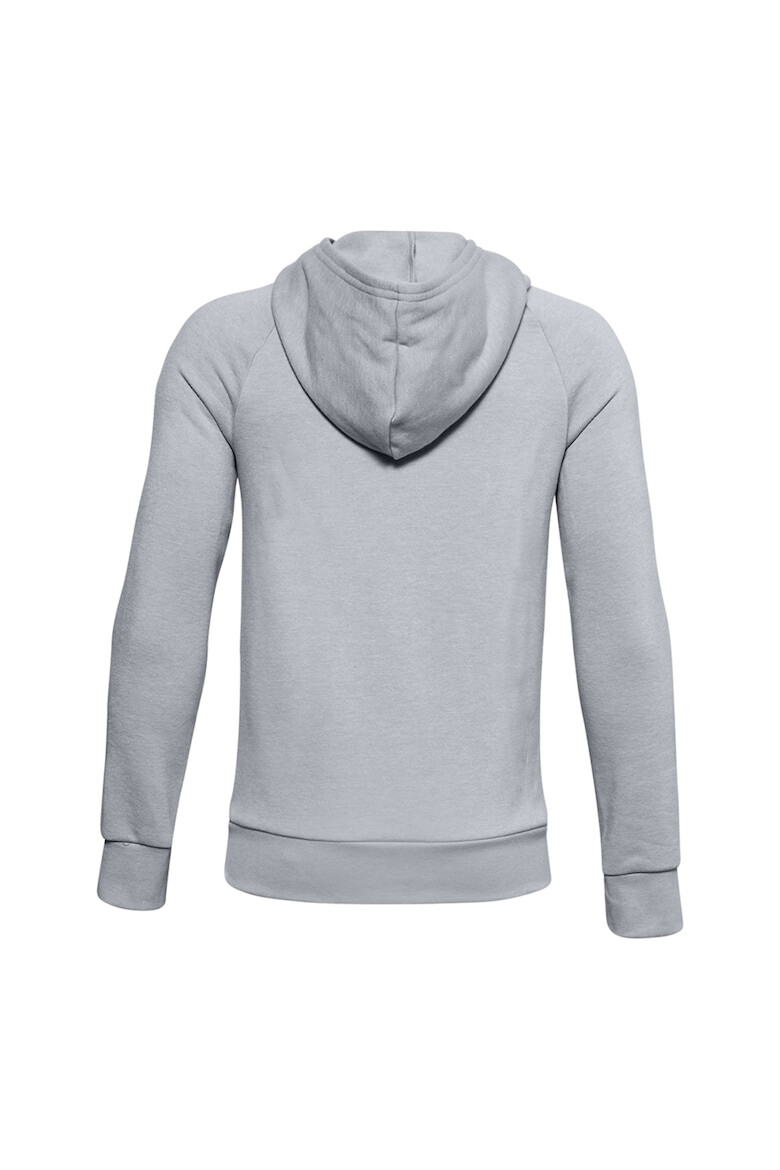 Under Armour Hanorac din fleece cu imprimeu logo contrastant Rival - Pled.ro