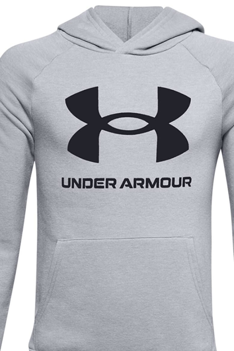 Under Armour Hanorac din fleece cu imprimeu logo contrastant Rival - Pled.ro