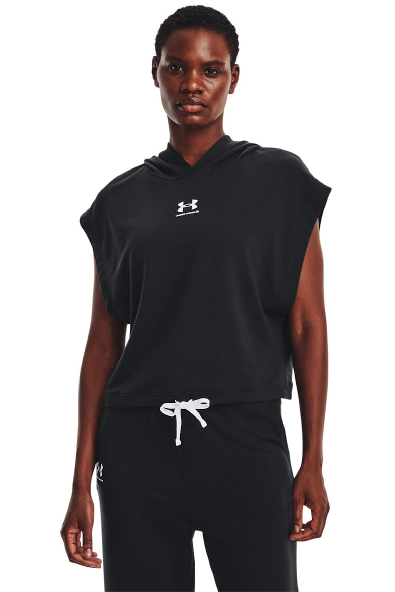 Under Armour Hanorac fara maneci pentru antrenament Rival - Pled.ro