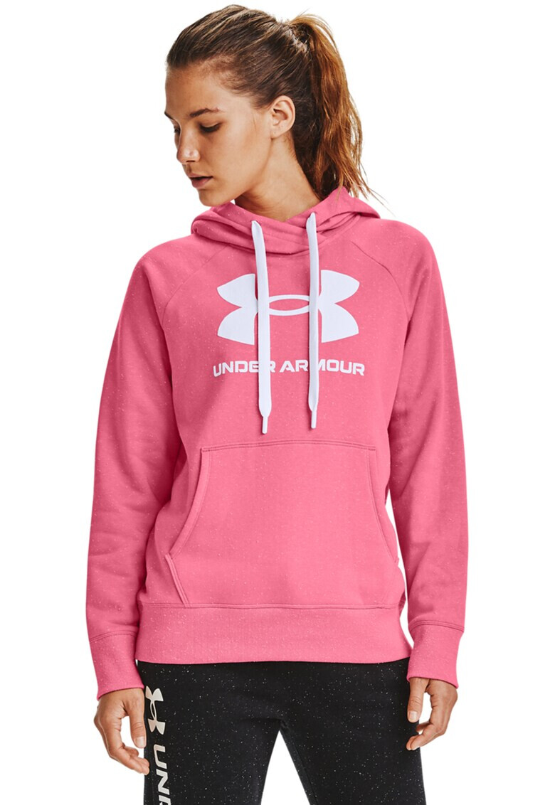 Under Armour Hanorac lejer cu buzunar kangaroo pentru fitness Rival - Pled.ro