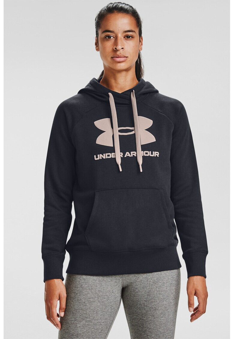 Under Armour Hanorac lejer cu buzunar kangaroo pentru fitness Rival - Pled.ro