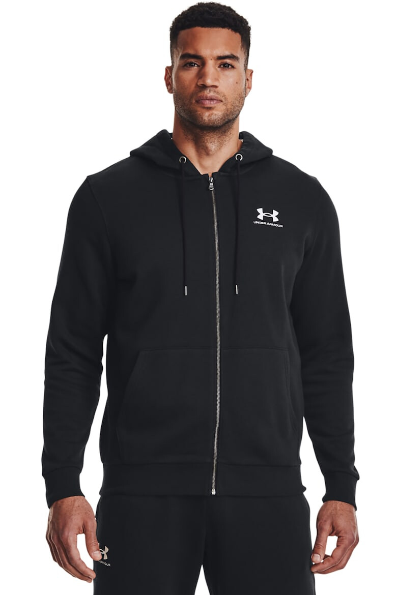 Under Armour Hanorac lejer cu buzunare frontale pentru antrenament Essential - Pled.ro