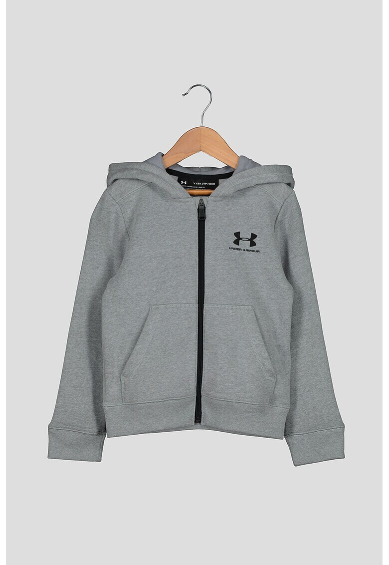 Under Armour Hanorac lejer cu fermoar si logo - Pled.ro