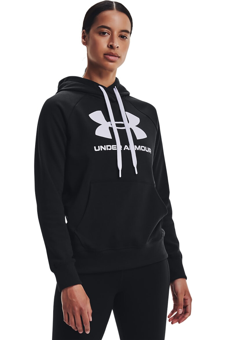 Under Armour Hanorac lejer de fleece cu buzunar kangaroo pentru antrenament Rival - Pled.ro