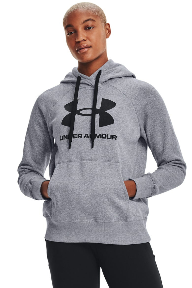 Under Armour Hanorac lejer de fleece cu buzunar kangaroo pentru antrenament Rival - Pled.ro