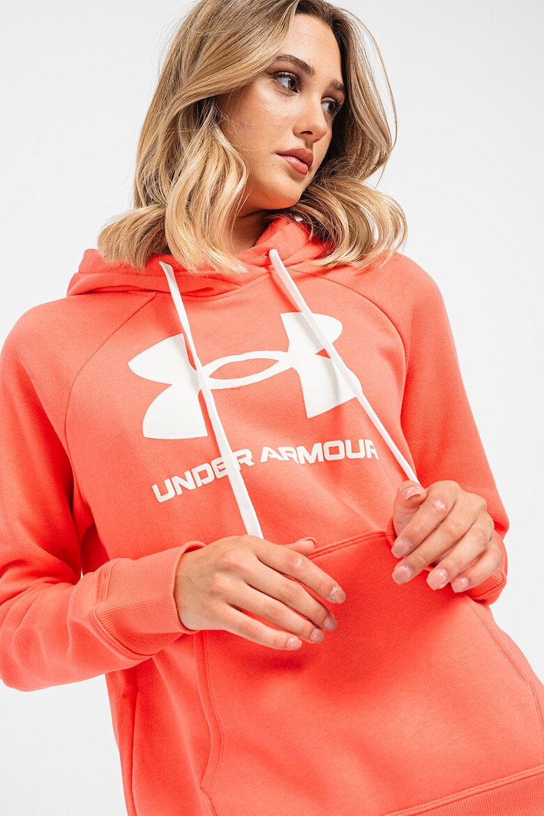 Under Armour Hanorac lejer de fleece cu buzunar kangaroo pentru antrenament Rival - Pled.ro