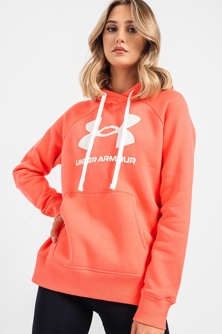 Under Armour Hanorac lejer de fleece cu buzunar kangaroo pentru antrenament Rival - Pled.ro