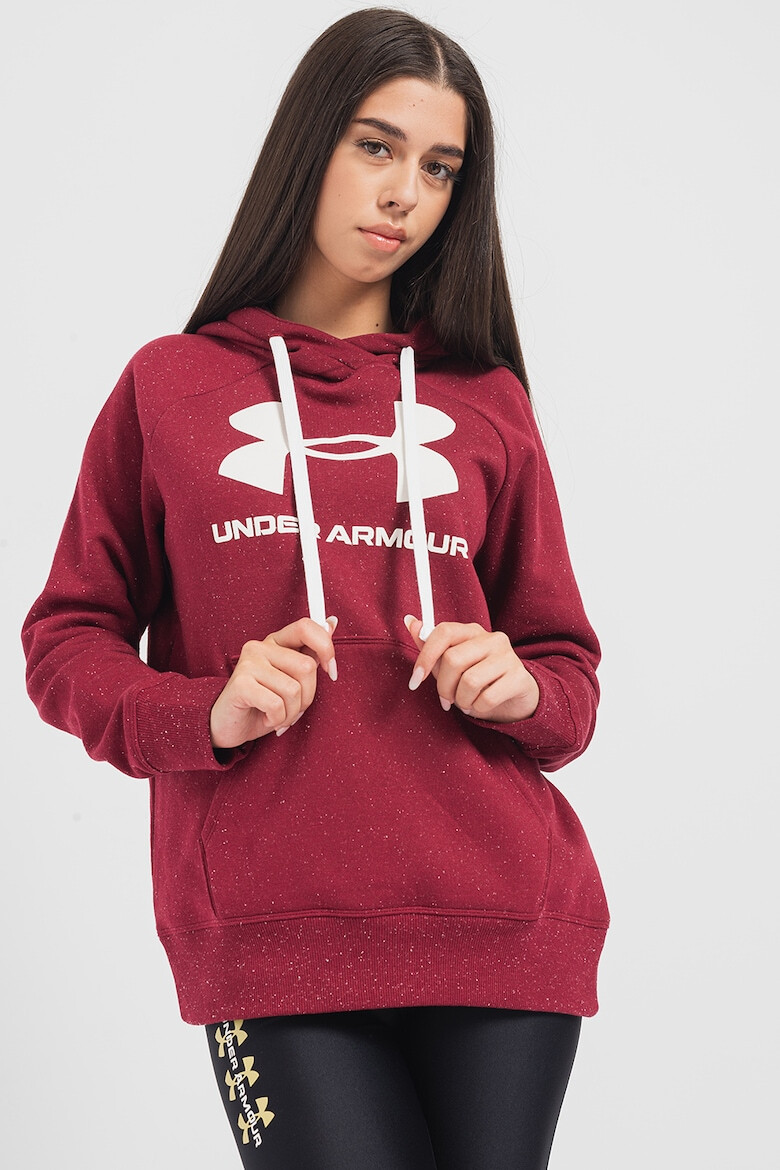 Under Armour Hanorac lejer de fleece cu buzunar kangaroo pentru antrenament Rival - Pled.ro