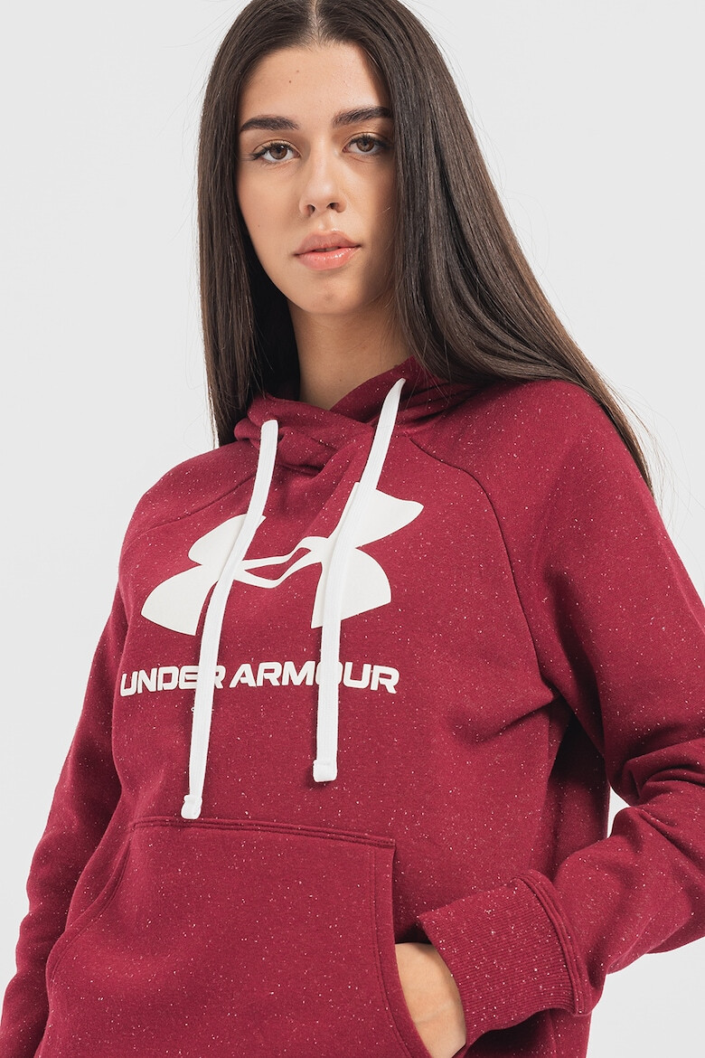 Under Armour Hanorac lejer de fleece cu buzunar kangaroo pentru antrenament Rival - Pled.ro