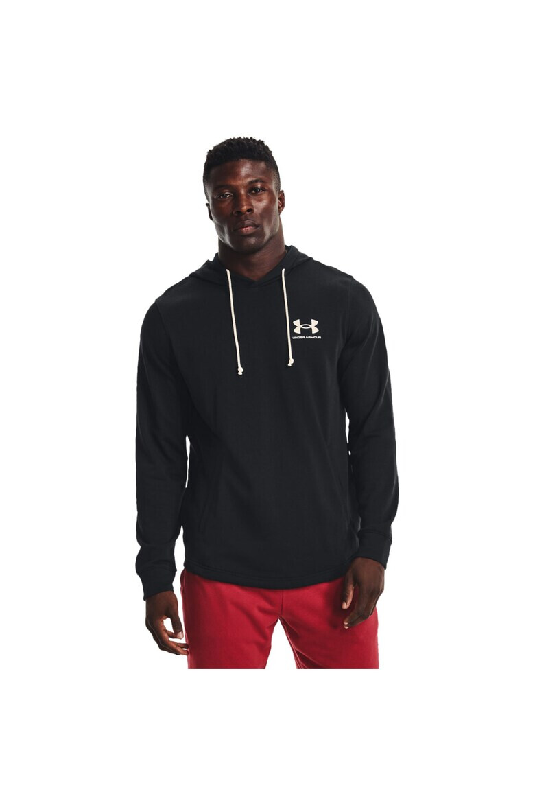 Under Armour Hanorac pentru barbati UA RIVAL TERRY LC HD Bumbac/Poliester Negru - Pled.ro