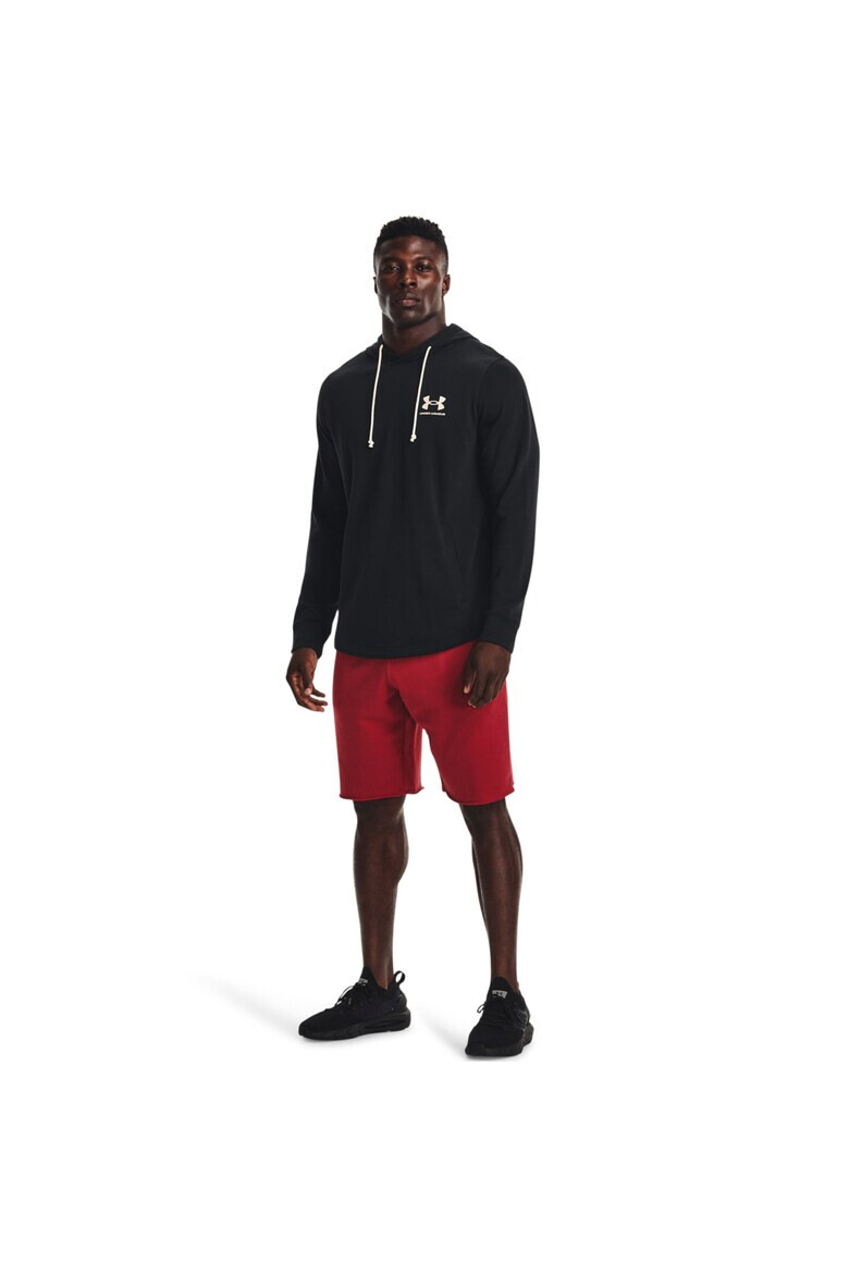 Under Armour Hanorac pentru barbati UA RIVAL TERRY LC HD Bumbac/Poliester Negru - Pled.ro