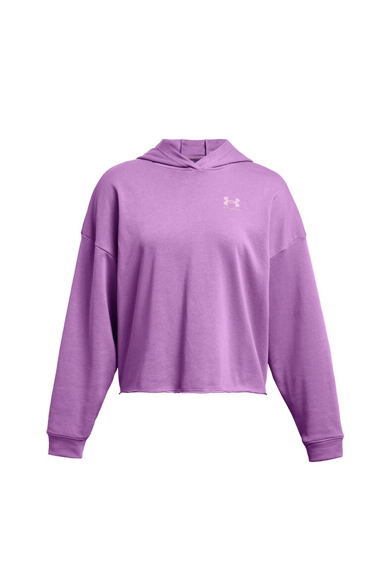 Under Armour Hanorac Rival Oversized W 1382736-560 Roz - Pled.ro