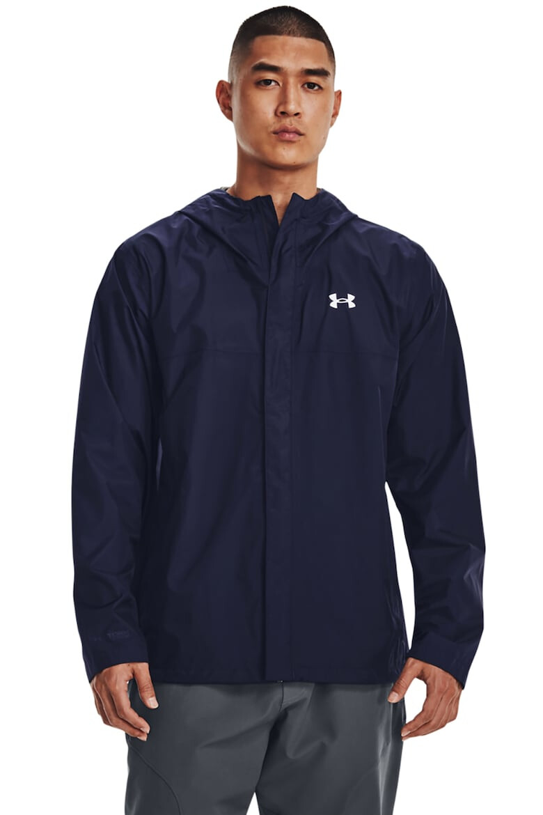 Under Armour Jacheta impermeabila cu gluga pentru antrenament Stormproof Cloudstrike 2.0 - Pled.ro